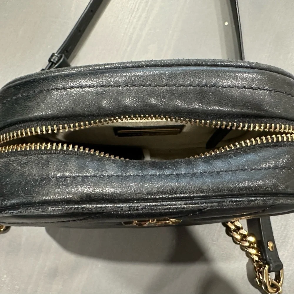 Tory Burch Kiera Small Chevron Leather Bag
